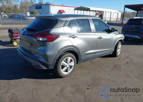 2021 Nissan Kicks S Xtronic Cvt z USA, uszkodzony, nr VIN 3N1CP5BV6ML481432